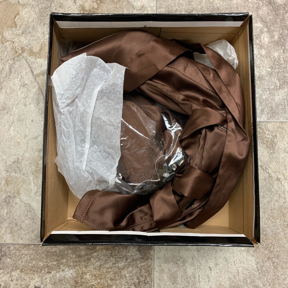 Luichiny Collin satin high heel boots